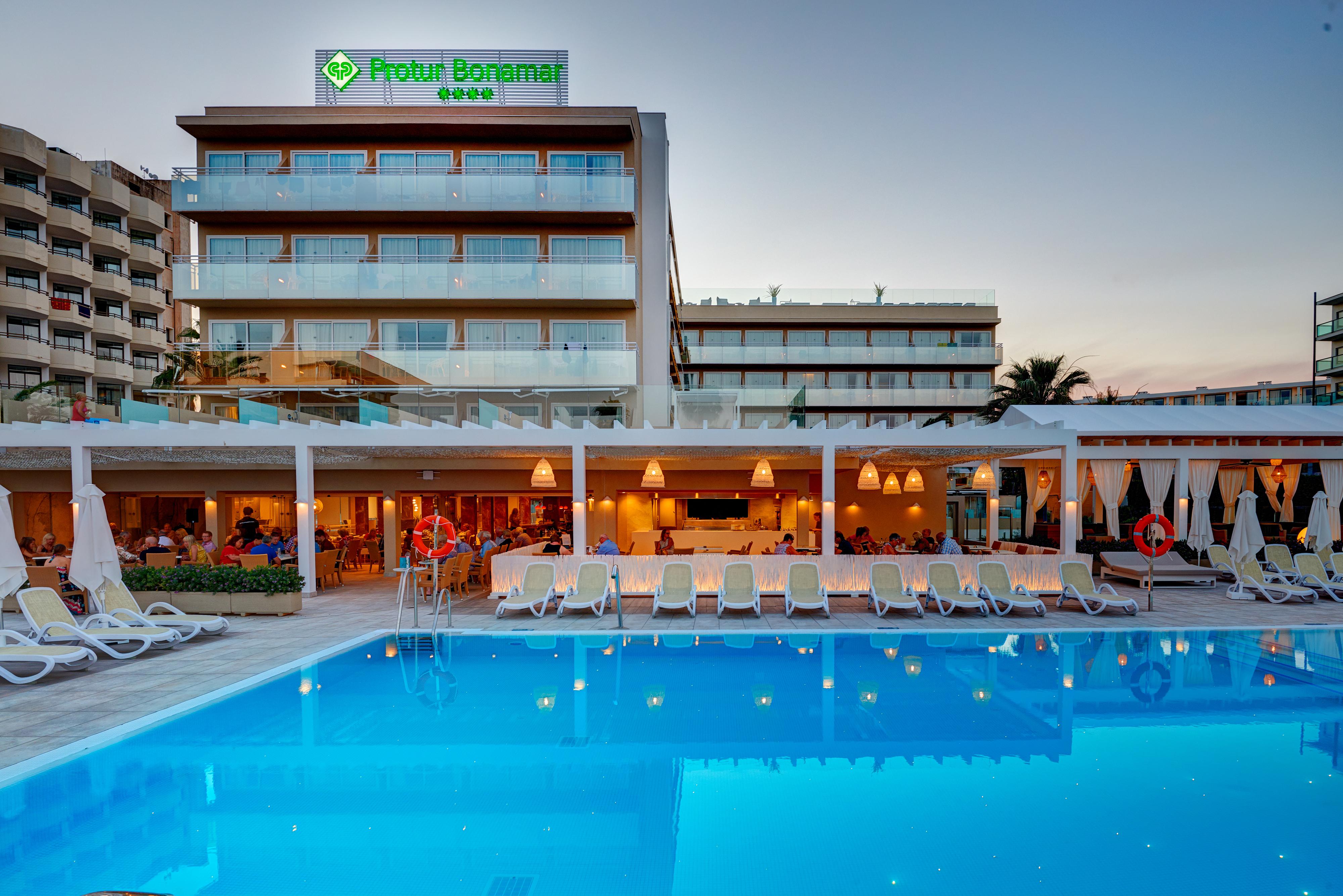 Готель Protur Bonamar (Adults Only) Кала-Мільор Екстер'єр фото